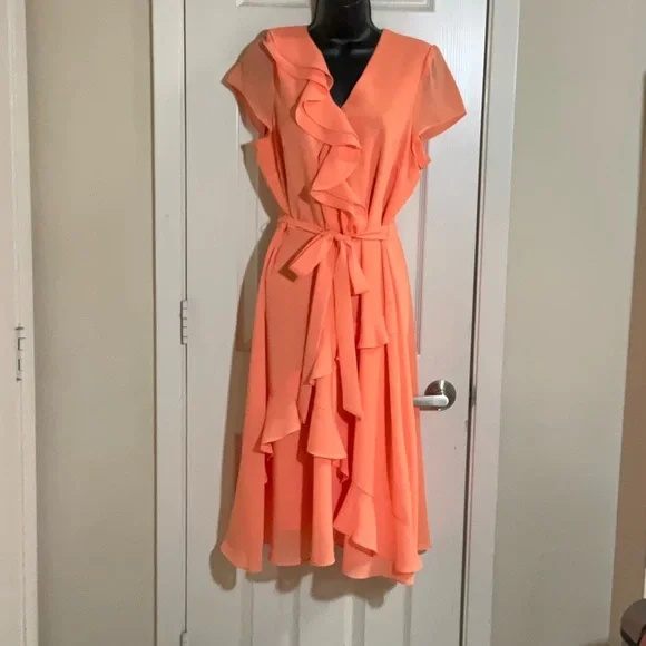 Maison Tara Dress | Color: Orange | Size: 16 | Dianejohnson707's Closet